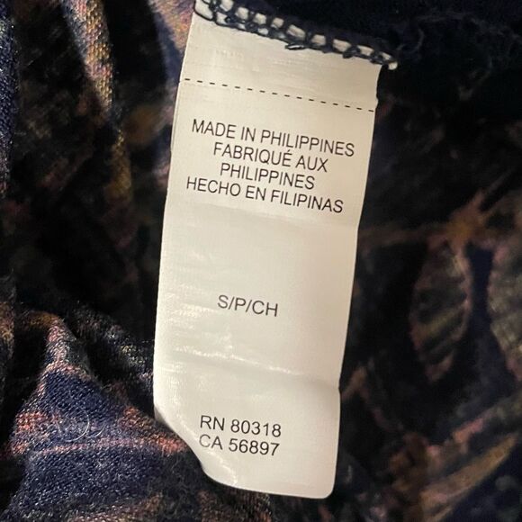 Super Soft Essential Boho Short Sleeve Scoop Neckline Graphic Tee Small - Picture 6 of 9